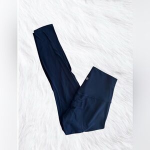 Lululemon align 25” navy blue high rise leggings size 4